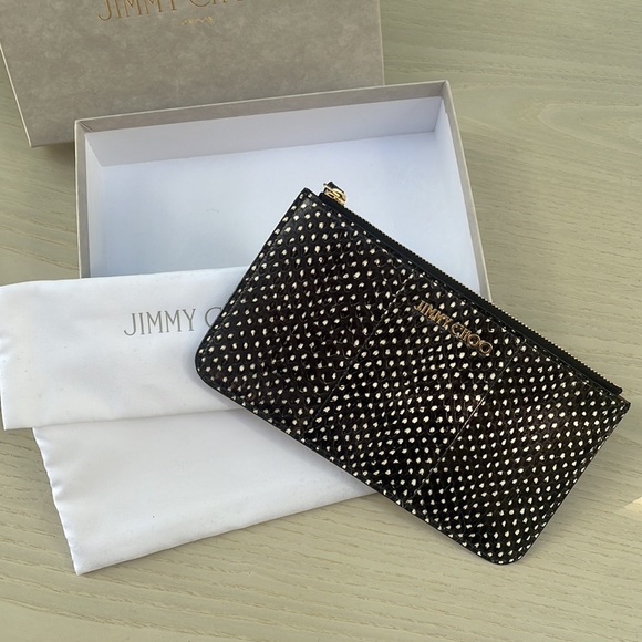Jimmy Choo snakeskin wallet/pouch - Picture 3 of 5